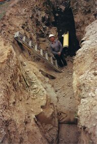 Photograph - CASTLEMAINE GAS COMPANY COLLECTION: PHOTO EXCAVATION