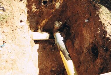 Photograph - CASTLEMAINE GAS COMPANY COLLECTION: PHOTO PIPE