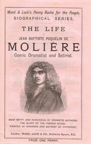 Book - LYDIA CHANCELLOR COLLECTION; THE LIFE OF JEAN BAPTISTE POQUELIN DE MOLIERE