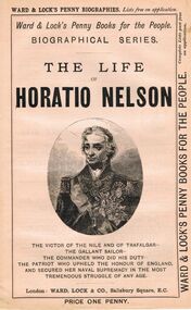 Book - LYDIA CHANCELLOR COLLECTION: THE LIFE OF HORATIO NELSON