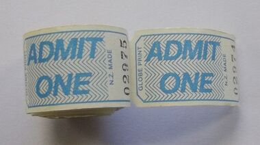 Document - BLUE ADMISSION TICKETS 02974 TO 03000