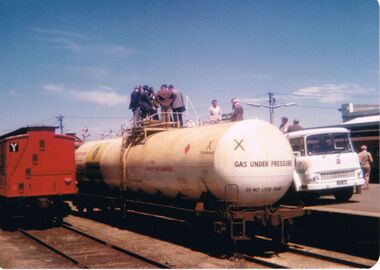 Photograph - CASTLEMAINE GAS COMPANY COLLECTION: PHOTO TRAIN
