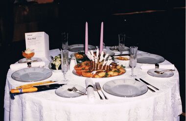 Photograph - CASTLEMAINE GAS COMPANY COLLECTION: PHOTO TABLE, 1987