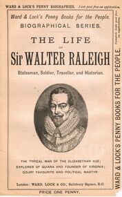 Book - LYDIA CHANCELLOR COLLECTION: THE LIFE OF SIR WALTER RALEIGH