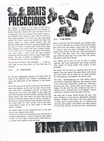 Magazine - GOLDEN SQUARE SECONDARY COLLEGE COLLECTION: YEAR BOOK 1972, 1972