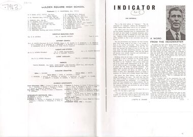 Magazine - GOLDEN SQUARE SECONDARY COLLEGE COLLECTION: YEAR BOOK 1963, 1963