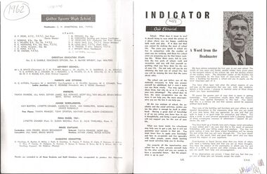 Magazine - GOLDEN SQUARE SECONDARY COLLEGE COLLECTION: YEAR BOOK 1962, 1962