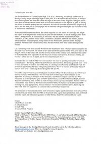 Document - GOLDEN SQUARE SECONDARY COLLEGE COLLECTION: REVIEW PRESENTION 1960-2008, 1960-2008