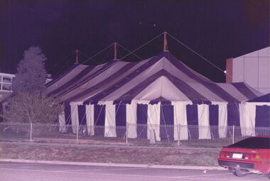 Photograph - CASTLEMAINE GAS COMPANY COLLECTION: PHOTO TENT