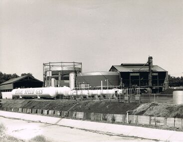 Photograph - CASTLEMAINE GAS COMPANY COLLECTION: PHOTO GAS PLANT, 06/1986