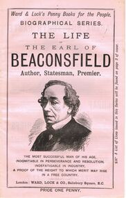 Book - LYDIA CHANCELLOR COLLECTION: THE LIFE OF THE EARL OF BEACONSFIELD