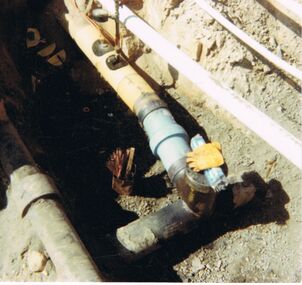 Photograph - CASTLEMAINE GAS COMPANY COLLECTION: PHOTO PIPE