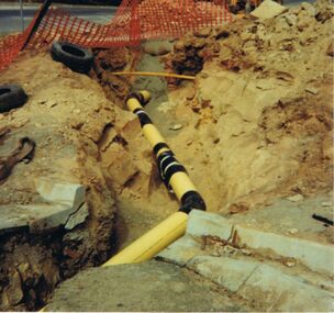 Photograph - CASTLEMAINE GAS COMPANY COLLECTION: PHOTO EXCAVATION
