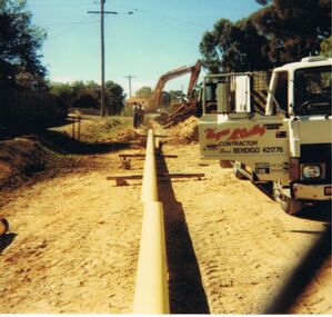 Photograph - CASTLEMAINE GAS COMPANY COLLECTION: PHOTO EXCAVATION