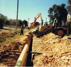 Photograph - CASTLEMAINE GAS COMPANY COLLECTION: PHOTO EXCAVATION