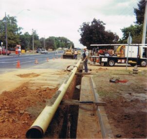 Photograph - CASTLEMAINE GAS COMPANY COLLECTION: PHOTO EXCAVATION