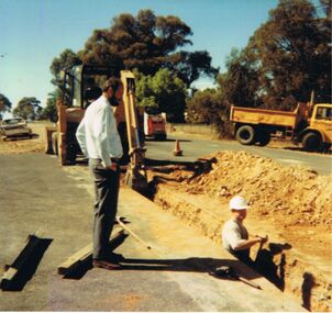 Photograph - CASTLEMAINE GAS COMPANY COLLECTION: PHOTO EXCAVATION
