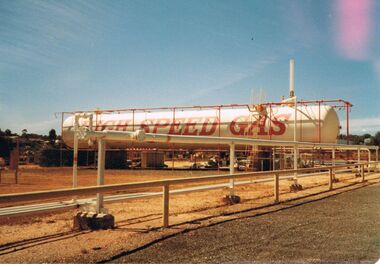 Photograph - CASTLEMAINE GAS COMPANY COLLECTION: PHOTO ABEL STREET DEPOT