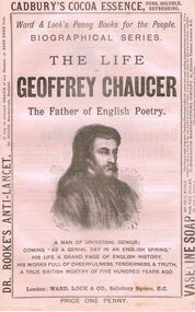 Book - LYDIA CHANCELLOR COLLECTION: THE LIFE OF GEOFFREY CHAUCER