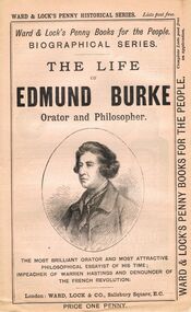 Book - LYDIA CHANCELLOR COLLECTION: THE LIFE OF EDMUND BURKE
