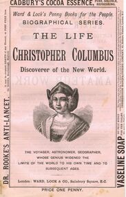 Book - LYDIA CHANCELLOR COLLECTION: THE LIFE OF CHRISTOPHER COLUMBUS