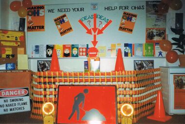 Photograph - CASTLEMAINE GAS COMPANY COLLECTION: PHOTO SAFETY DISPLAY