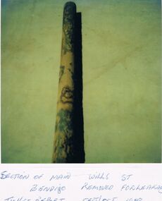 Photograph - CASTLEMAINE GAS COMPANY COLLECTION: PHOTO SECTION OF MAIN, Sept/Oct 1983