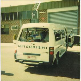 Photograph - CASTLEMAINE GAS COMPANY COLLECTION: PHOTO VAN