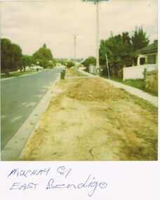 Photograph - CASTLEMAINE GAS COMPANY COLLECTION: PHOTO MACKAY STREET