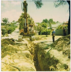 Photograph - CASTLEMAINE GAS COMPANY COLLECTION: PHOTO EXCAVATION