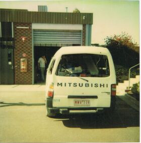 Photograph - CASTLEMAINE GAS COMPANY COLLECTION: PHOTO MITSUBISHI VAN