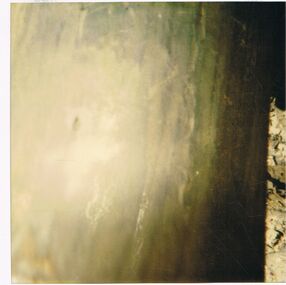 Photograph - CASTLEMAINE GAS COMPANY COLLECTION: PHOTO INDENTATION IN SUPPLY MAIN, 11/02/1991