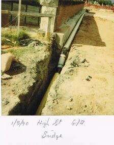 Photograph - CASTLEMAINE GAS COMPANY COLLECTION: PHOTO PIPE, 01/03/1990
