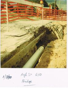 Photograph - CASTLEMAINE GAS COMPANY COLLECTION: PHOTO PIPE, 01/03/1990