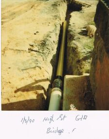 Photograph - CASTLEMAINE GAS COMPANY COLLECTION: PHOTO PIPE, 01/03/1990