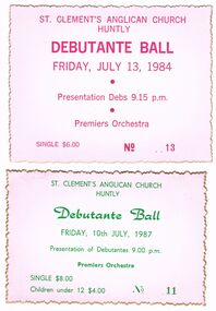 Document - PETER ELLIS COLLECTION: DEBUTANTE BALL 1987