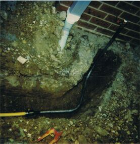 Photograph - CASTLEMAINE GAS COMPANY COLLECTION: PHOTO YELLOW PIPE