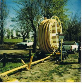 Photograph - CASTLEMAINE GAS COMPANY COLLECTION: ROLL OF CABLES