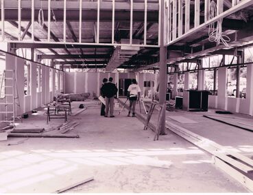 Photograph - CASTLEMAINE GAS COMPANY COLLECTION: PHOTO BUILDING SITE