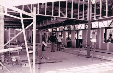 Photograph - CASTLEMAINE GAS COMPANY COLLECTION: PHOTO BUILDING SITE