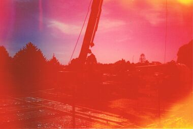Photograph - CASTLEMAINE GAS COMPANY COLLECTION: BUILDING SITE