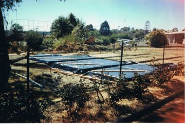Photograph - CASTLEMAINE GAS COMPANY COLLECTION: BUILDING SITE