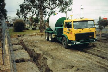Photograph - CASTLEMAINE GAS COMPANY COLLECTION: BUILDING SITE