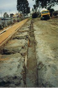 Photograph - CASTLEMAINE GAS COMPANY COLLECTION: BUILDING SITE