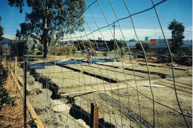 Photograph - CASTLEMAINE GAS COMPANY COLLECTION: BUILDING SITE