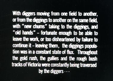 Slide - DIGGERS & MINING. DIGGERS AND MINERS, c1850s