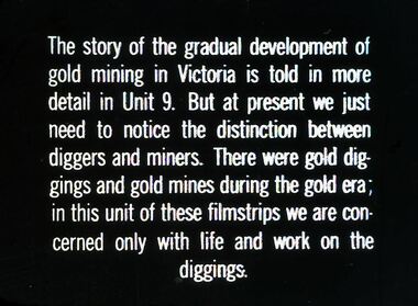 Slide - DIGGERS & MINING. DIGGERS AND MINERS, c1850s