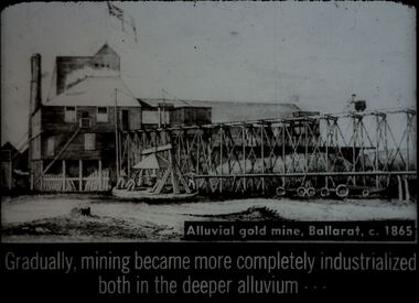 Slide - DIGGERS & MINING. DIGGERS AND MINERS, c1865