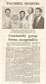 Document - BENDIGO ADVERTISER ARTICLE BENDIGO TRADING COOPERATIVE LIMITED CREATION 24 MAY 1977, 1977