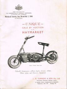 Document - IAN DYETT COLLECTION: AUCTION CATALOGUE - COMMONWEALTH DISPOSALS COMMISSION